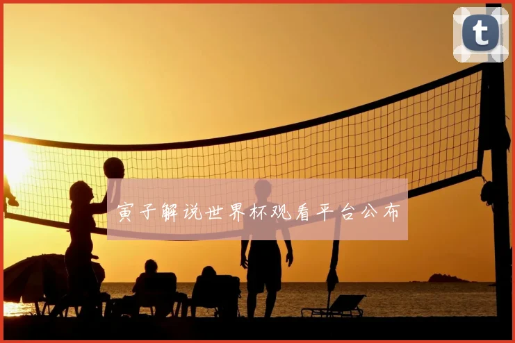 寅子解说世界杯观看平台公布